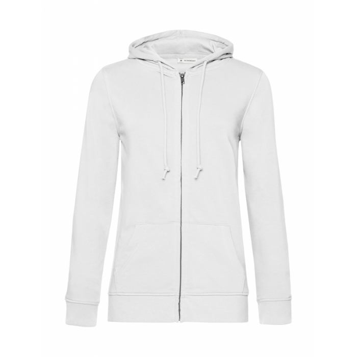 Organic Zipped Hooded /women