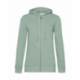 Organic Zipped Hooded /women