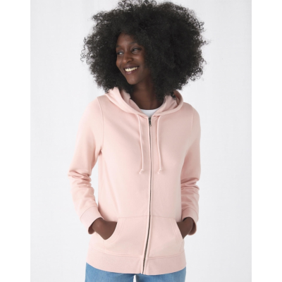 Organic Zipped Hooded /women