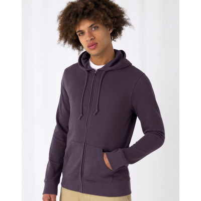 Organic Zipped Hooded