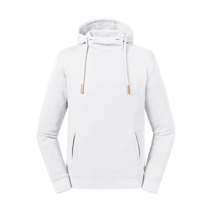 Pure Organic High Collar Hooded Sweat