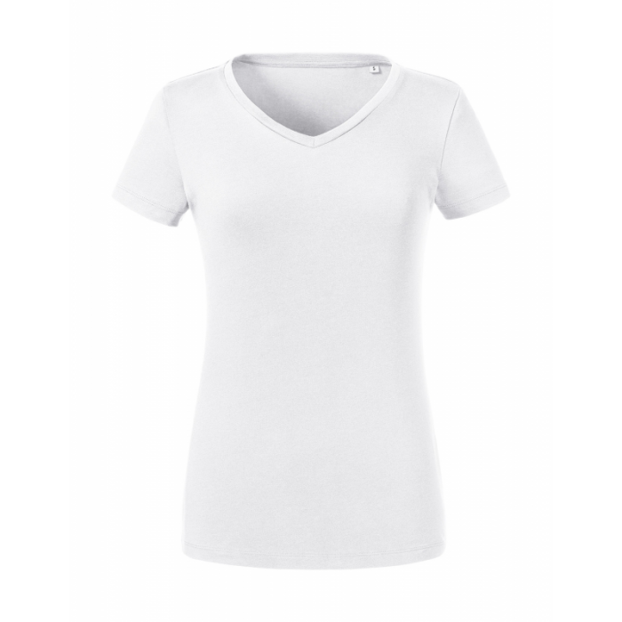 Ladies' Pure Organic V-Neck Tee