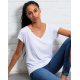 Women's Loose Fit V Neck T