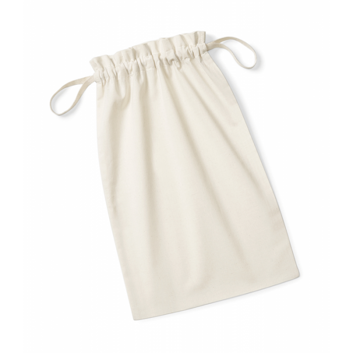 Organic Cotton Drawcord Bag