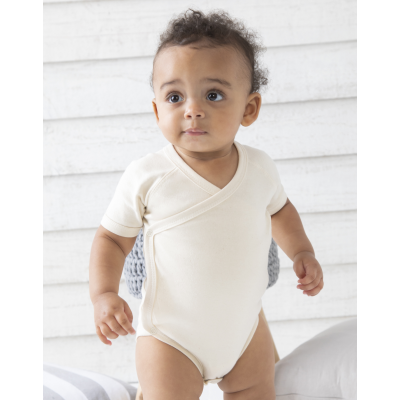 Organic Baby Kimono Bodysuit